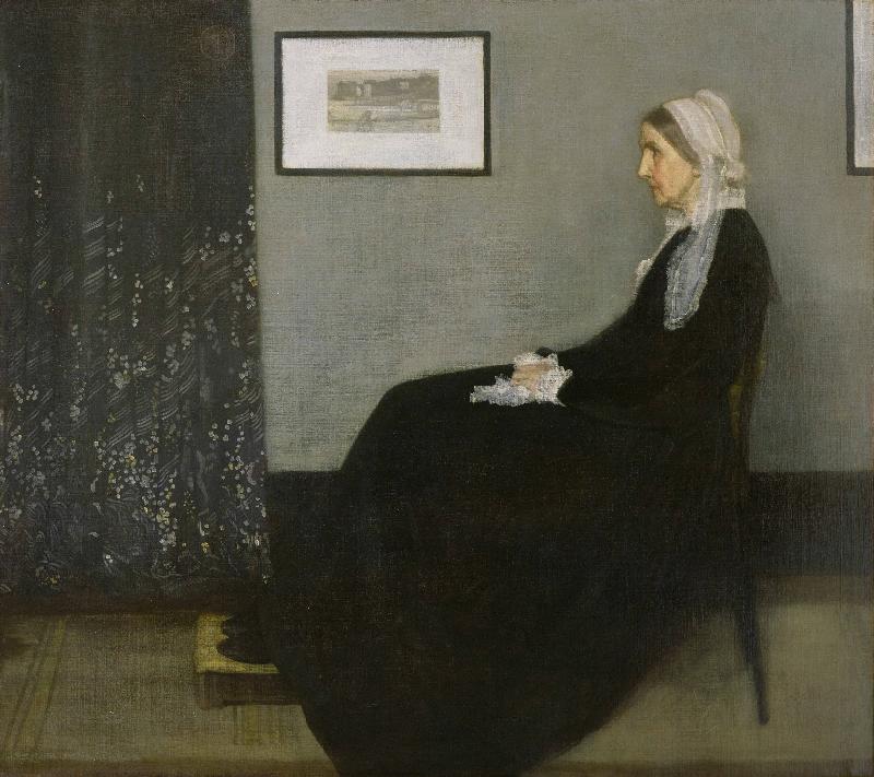 James Mcneill Whistler Whistlers Mother oil painting image